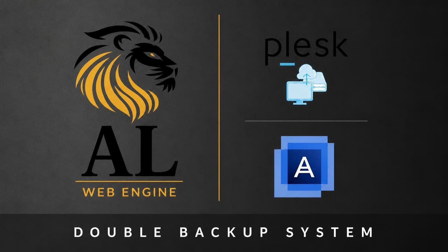 La sicurezza del tuo business non è un'opzione: scopri il Doppio Backup di AL WebEngine