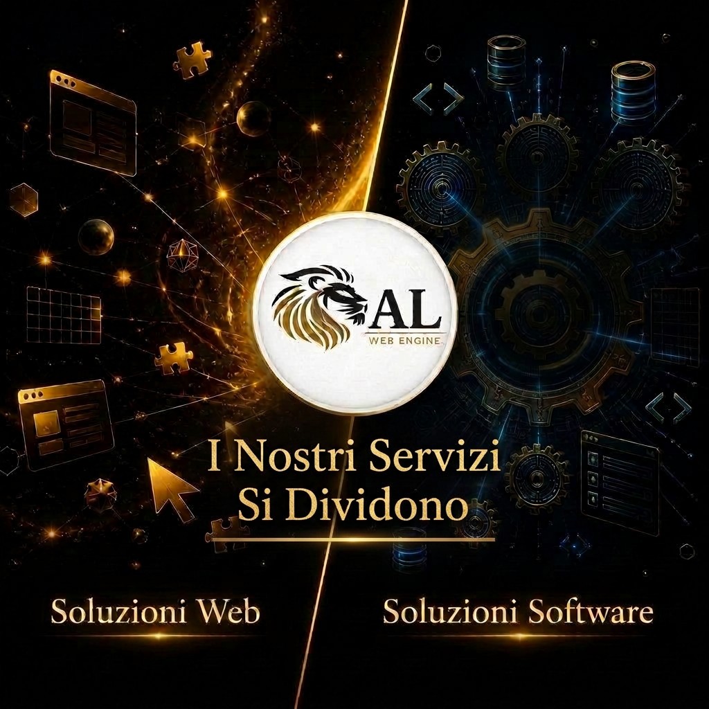 I nostri servizi si dividono: Soluzioni Web e Soluzioni Software